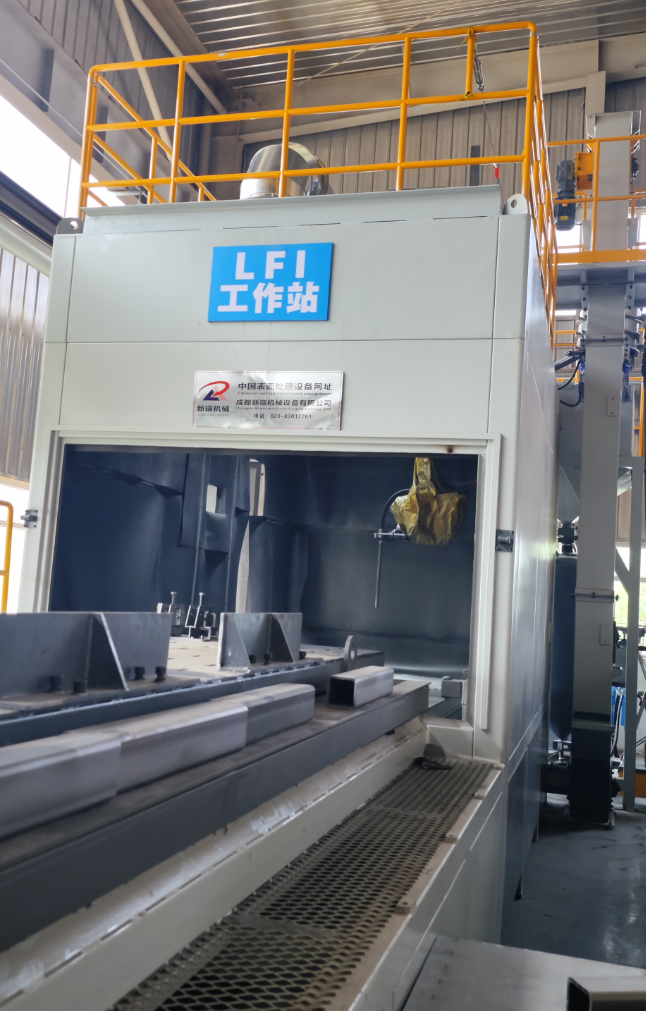 山南大口径喷砂机 适合大型工件处理